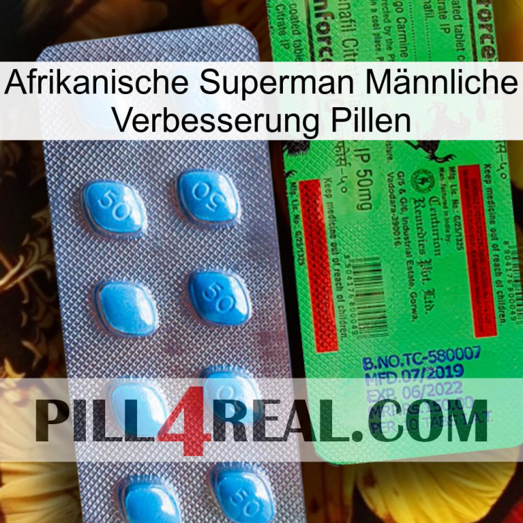 Afrikanische Superman Männliche Verbesserung Pillen new03